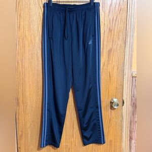 Adidas men’s track pants sz large primegreen‎ black